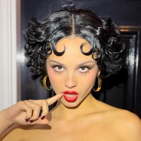 Betty Boop  Halloween Makeup Look