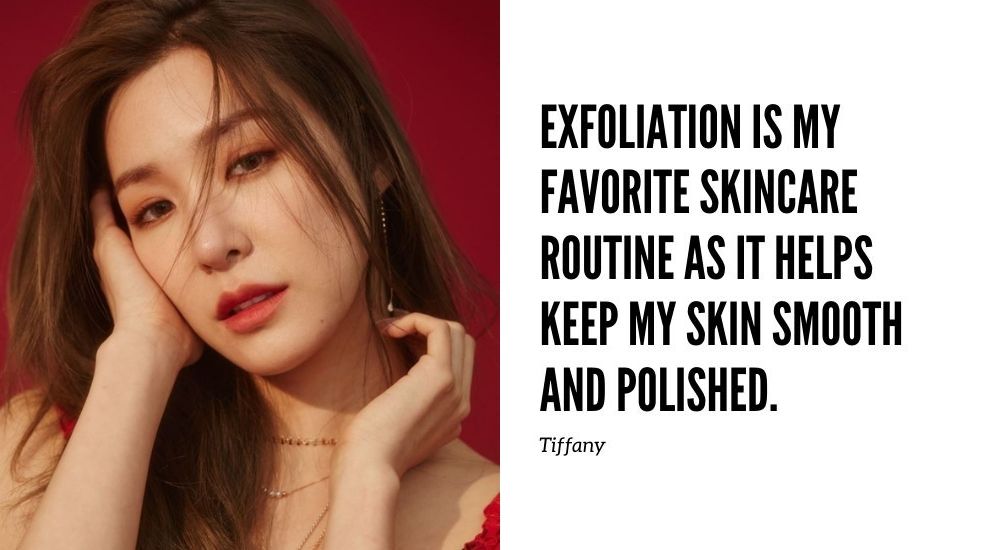 SNSD Girls’ Generation Tiffany Young Skincare Tips Cream Skin Clear Skin