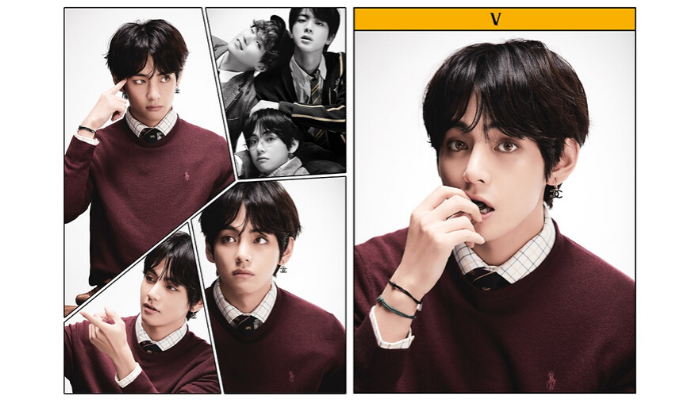 BTS V Kim Taehyung Map of the Soul: 7 2020 New Album Concept Photo Portrait Big Hit Entertainment