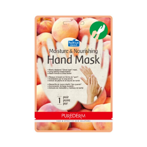  PUREDERM - Moisture & Nourishing Hand Mask - Peach - 1pair 