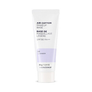  The Face Shop - Air Cotton Makeup Base - Lavender