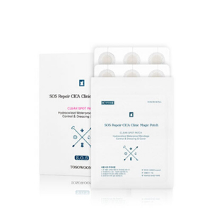  TOSOWOONG - SOS Repair Cica Clinic Acne Patch - 60pcs 