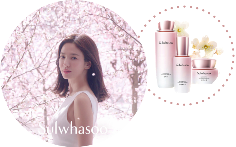 Stylevana - Vana Blog - Song Hye-kyo x Bloomstay Vitalizing Collection